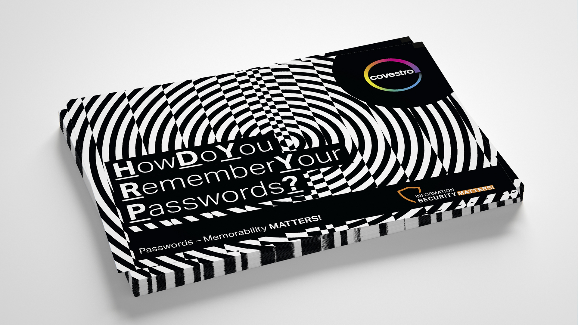 Covestro AG Kampagne Passwortsicherheit Postkarten